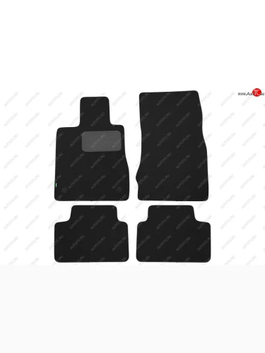 Комплект ковриков в салон (АКПП, чёрные, текстиль) Klever Standard Mercedes-Benz S class  W220 (1998-2005)