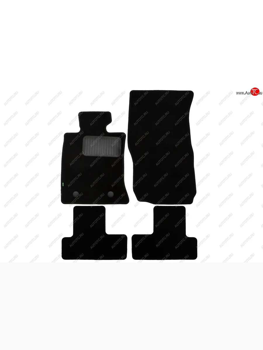 Комплект ковриков в салон (АКПП, чёрные, текстиль) Klever Standard Mini Cooper (2006-2014)  с доставкой в г. Керчь