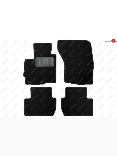 Комплект ковриков в салон (чёрные, текстиль) Klever Standard Mitsubishi Outlander  XL (2010-2013) (CW)  рестайлинг