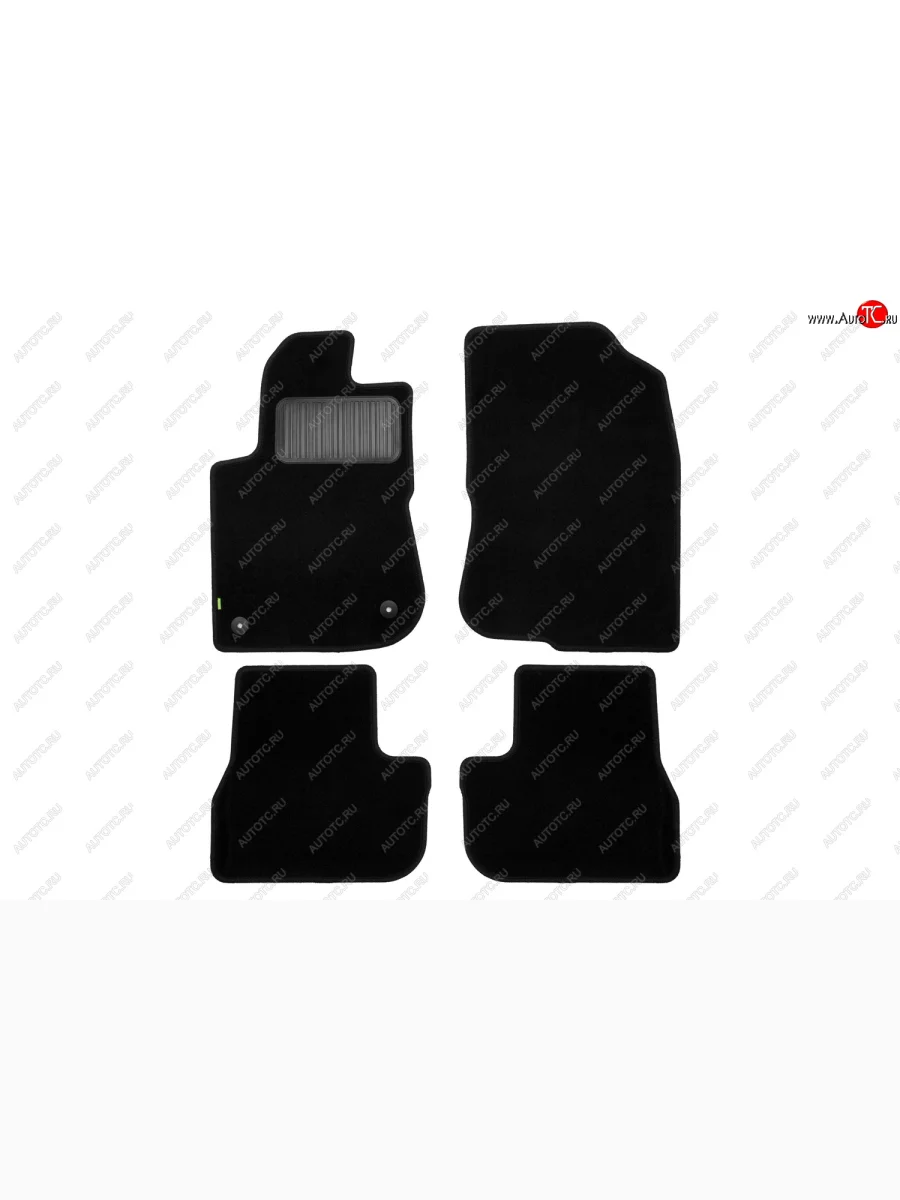 Комплект ковриков в салон (чёрные, текстиль) Klever Standard  Peugeot 2008 (2013-2019)  в Самаре Самарской области
