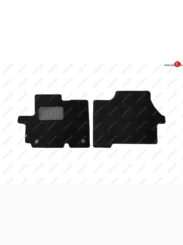 Комплект ковриков в салон (чёрные, текстиль) Klever Standard Peugeot Boxer ( 250,  290) (2006-2025)