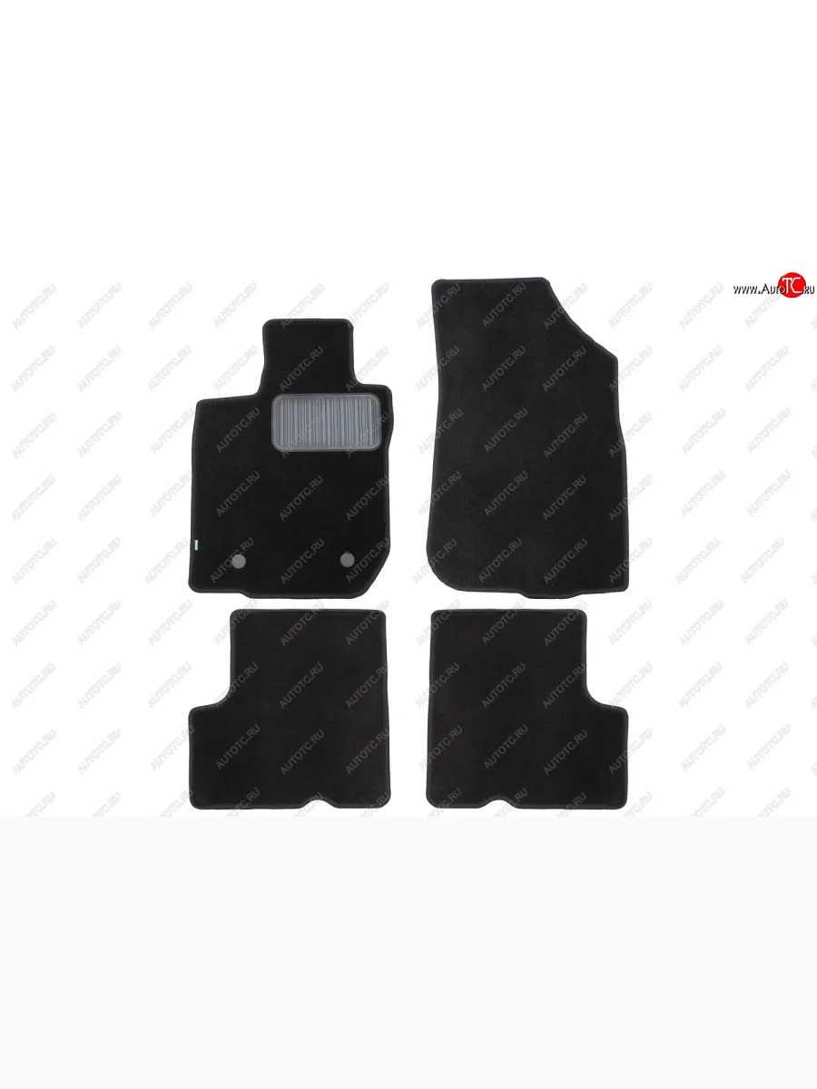 Комплект ковриков в салон (2WD, чёрные, текстиль) Klever Standard  Renault Duster (2010-2015) HS  в Самаре Самарской области