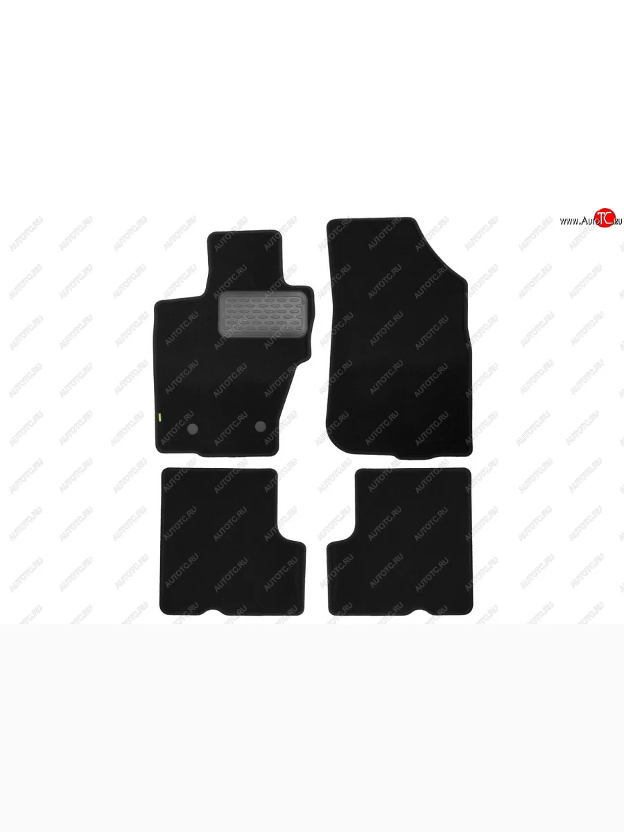 Комплект ковриков в салон (4WD, чёрные, текстиль) Klever Standard  Renault Duster (2010-2015) HS  в Самаре Самарской области