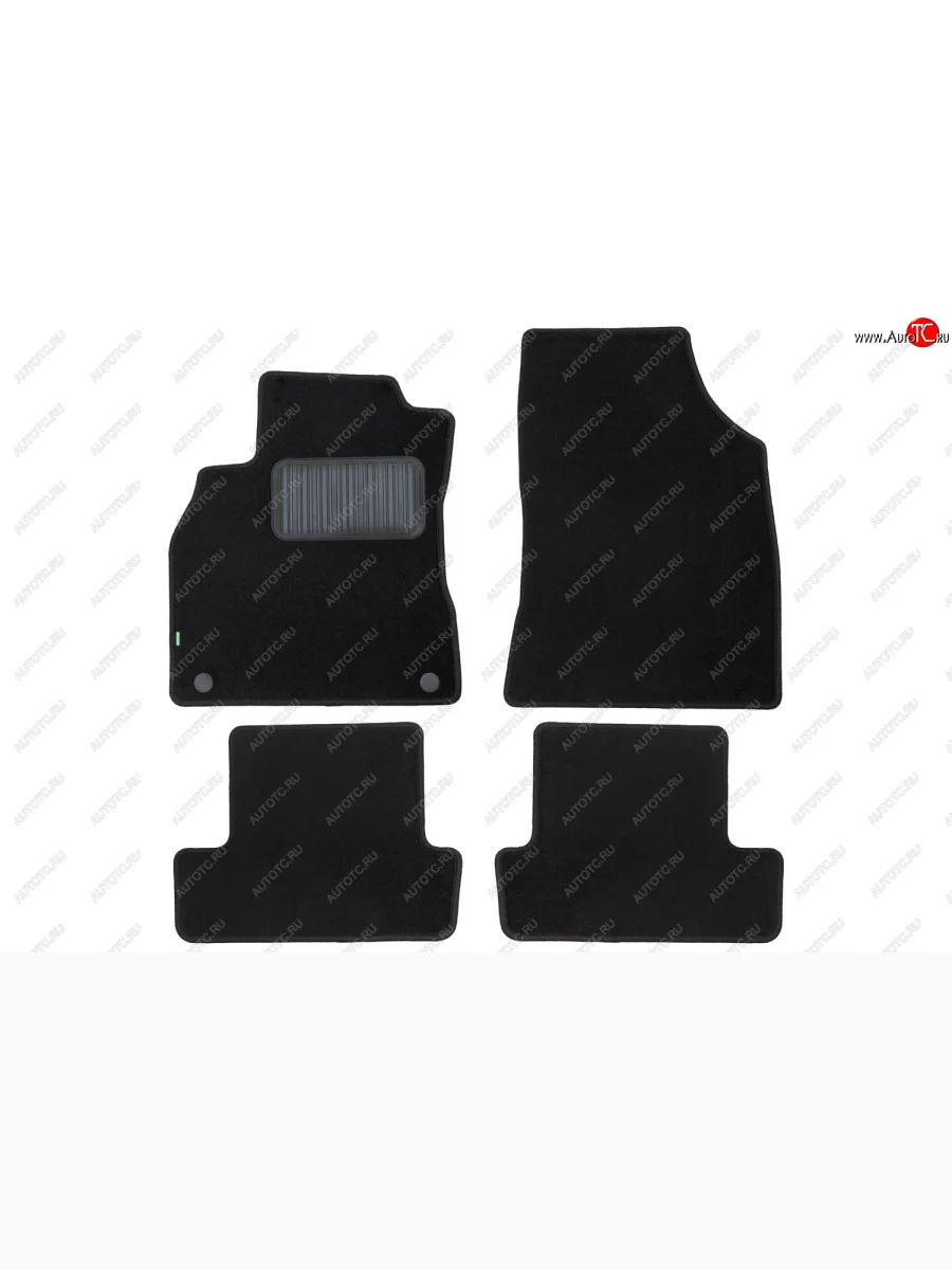 Комплект ковриков в салон (чёрные, текстиль) Klever Standard  Renault Megane (2008-2016) хэтчбэк 5 дв.  в Керчи Республика Крым