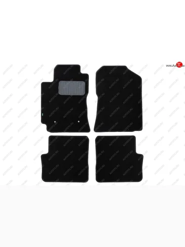 Комплект ковриков в салон (чёрные, текстиль) Klever Standard Toyota Corolla  E120 (2000-2007) седан дорестайлинг, седан рестайлинг