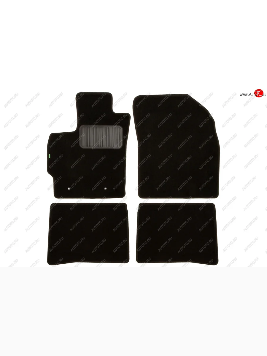 Комплект ковриков в салон (чёрные, текстиль) Klever Standard  Toyota Prius (2009-2016) XW30  в Самаре Самарской области