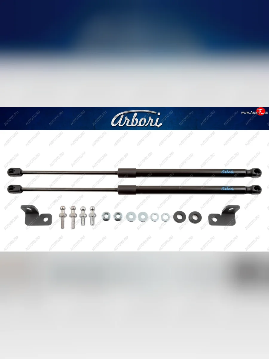 Комплект упоров капота Arbori Volkswagen Polo Mk6 лифтбек (2020-2022)  в Самаре Самарской области
