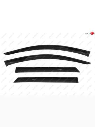 Дефлекторы окон Vinguru Hyundai Tucson  TL (2015-2021) дорестайлинг, рестайлинг