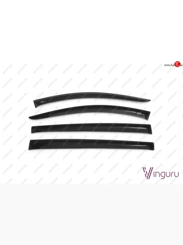 Дефлекторы окон Vinguru Renault Megane  хэтчбэк 5 дв. (2008-2016) дорестайлинг,  рестайлинг