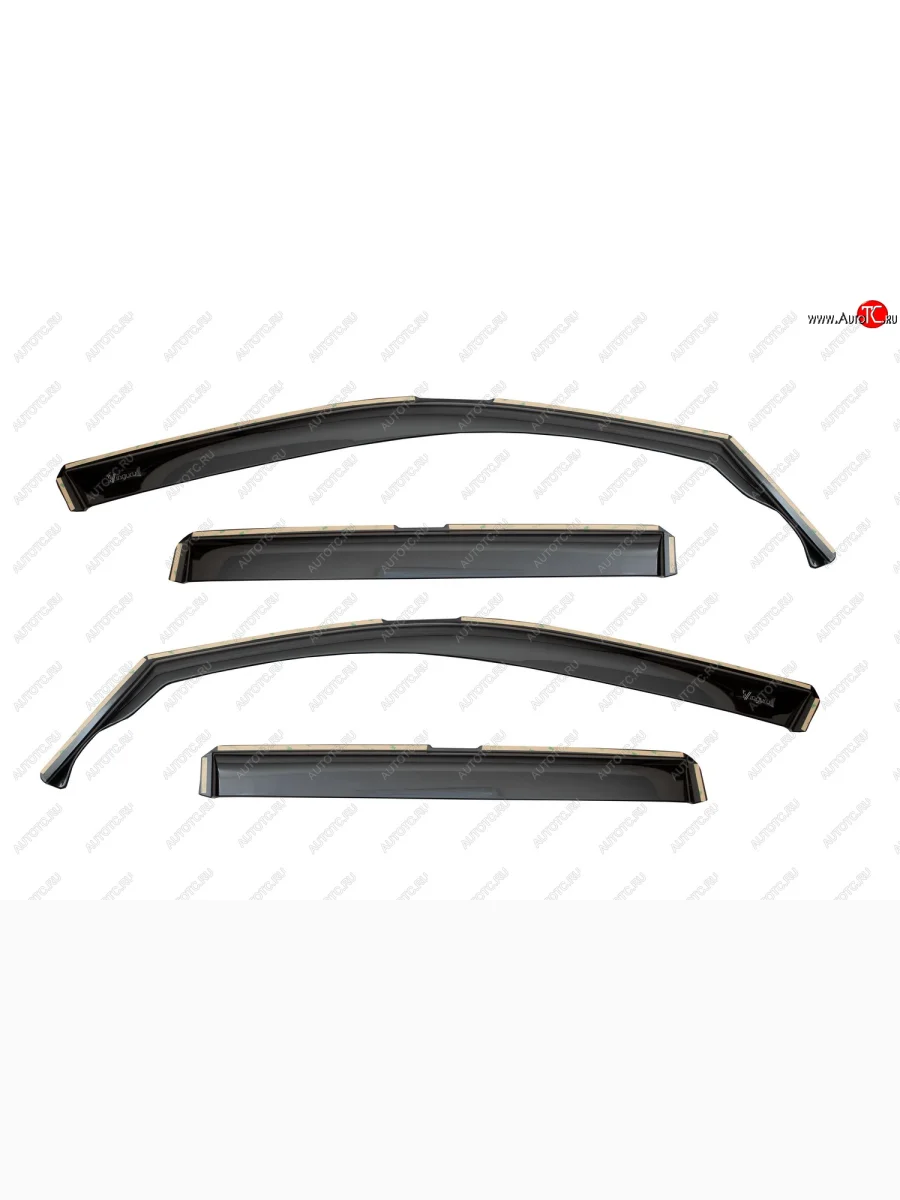 Дефлекторы окон Vinguru  Volkswagen Tiguan (2016-2022) Mk2  в Керчи Республика Крым