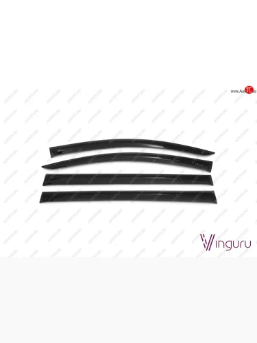 Дефлекторы окон Vinguru Volkswagen Touran  1T (2010-2015) 2-ой рестайлинг минивэн