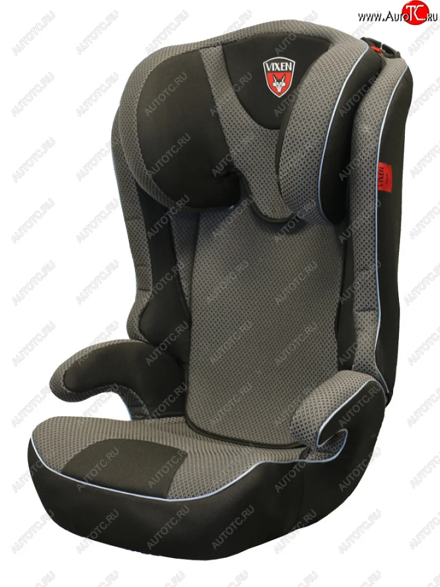 Детское автокресло (серый, 3-12 лет, вес 15-36 кг) Vixen Оникс Премиум JAC S5 дорестайлинг (2013-2019)  в Керчи Республика Крым
