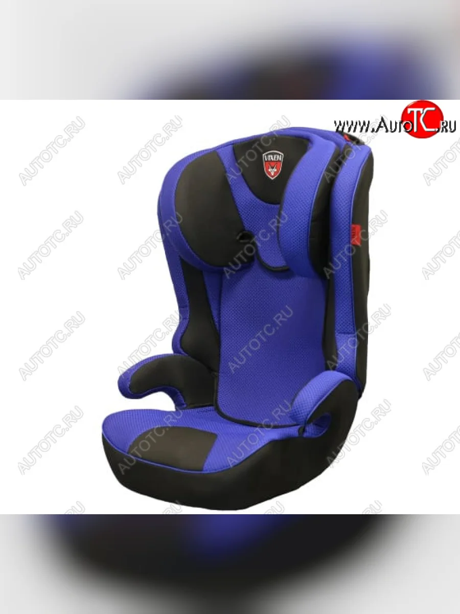 Детское автокресло (синий, 3-12 лет, вес 15-36 кг) Vixen Оникс Премиум Mazda Premacy (1999-2004)  в Керчи Республика Крым