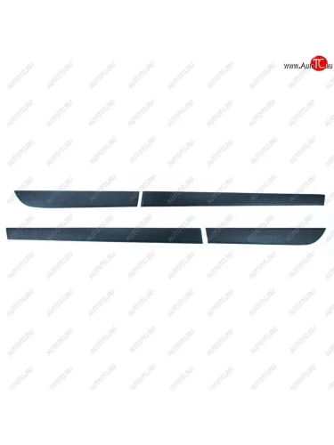 Молдинги на двери (шагрень) Автостайл (Поверхность текстурная) Лада ВАЗ Гранта 2190 седан  дорестайлинг (2011-2017)