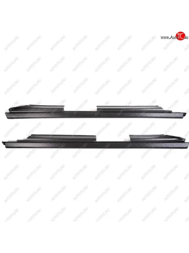 Пороги накладки (шагрень) Автостайл (Поверхность текстурная) Лада ВАЗ 2110 - 2112