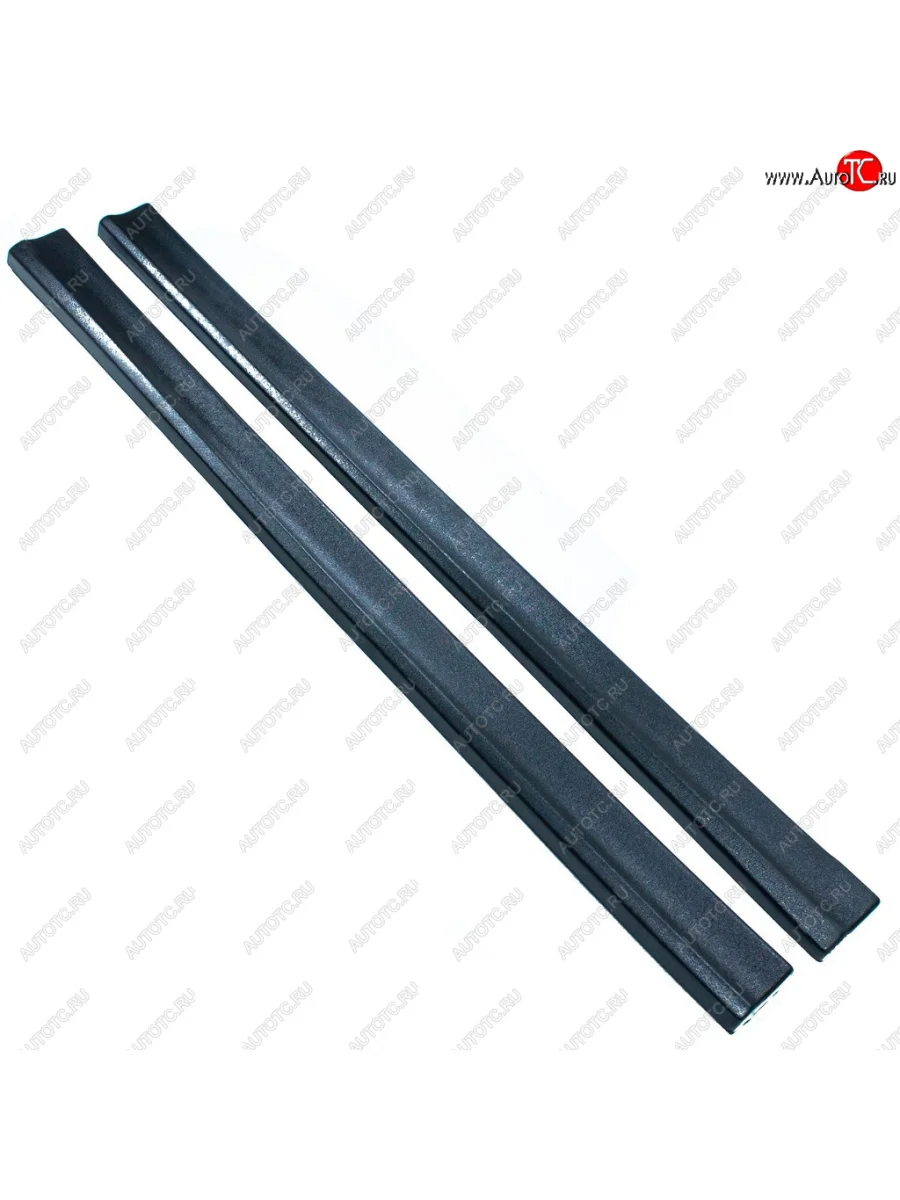 Пороги накладки (шагрень) Автостайл Hyundai Accent 2 LC седан дорестайлинг (ТагАЗ) (1999-2012) (Поверхность текстурная)  в Перми Пермском крае