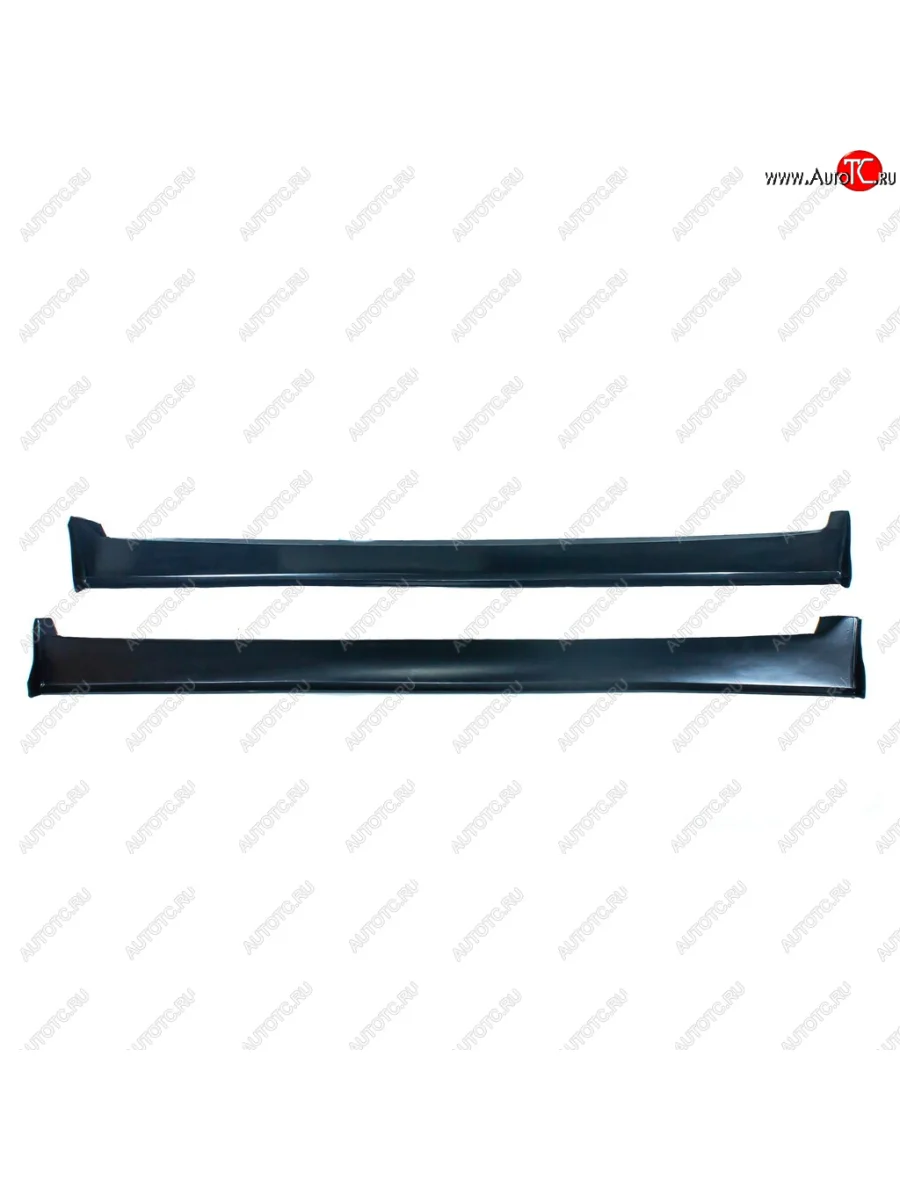 Пороги накладки (шагрень) Автостайл Hyundai Getz TB хэтчбэк 5 дв. дорестайлинг (2002-2005) (Поверхность текстурная)  в Самаре Самарской области