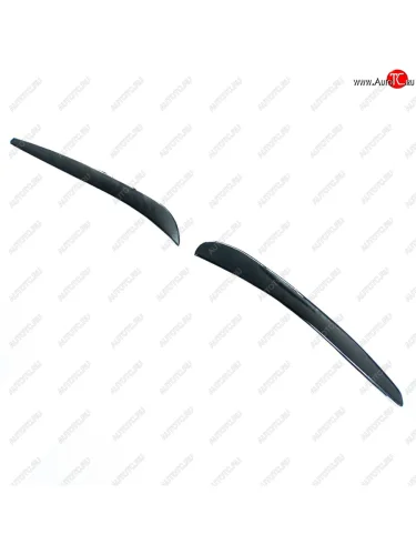 Реснички на фары Автостайл Hyundai Accent ( 2 LC,  3 MC) (1999-2012) седан дорестайлинг (ТагАЗ), седан, хэтчбек