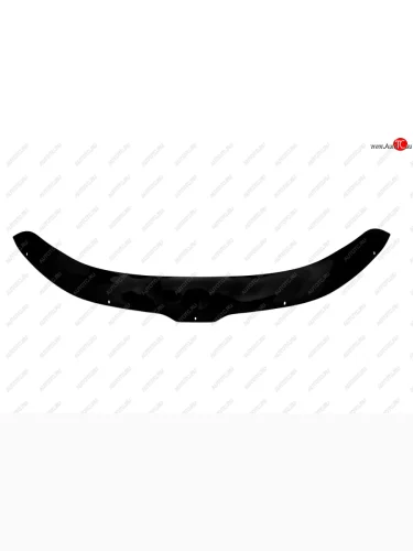 Дефлектор капота (ЕВРО крепеж) REIN Skoda Kodiaq  1 NS7 (2017-2021) дорестайлинг