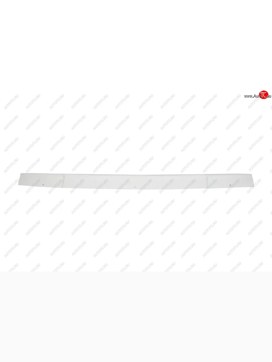 Дефлектор капота (белый, оргстекло) SIM ГАЗ ГАЗель 3221 дорестайлинг автобус (1996-2002)  с доставкой в г. Пермь