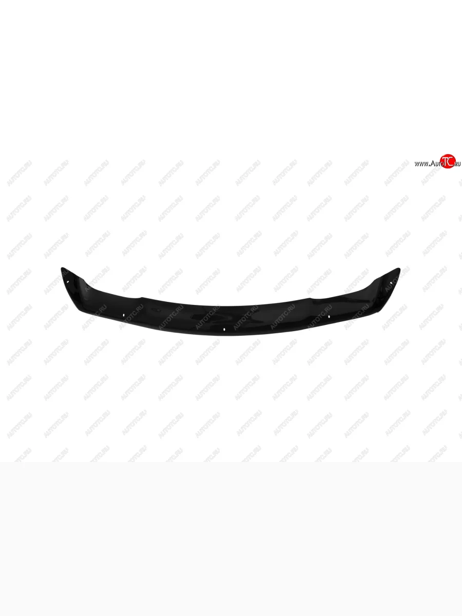 Дефлектор капота (оргстекло) SIM  Hyundai Solaris (2014-2017) RBr  в Самаре Самарской области