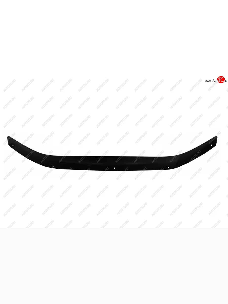 Дефлектор капота (оргстекло) SIM Volkswagen Polo Mk6 лифтбек (2020-2022)  в Самаре Самарской области