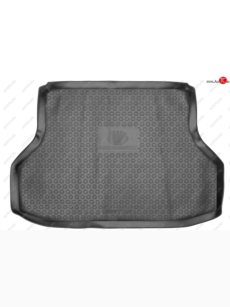Коврик в багажник (полиуретан, чёрный) DAEWOO Daewoo Gentra KLAS седан (2012-2016)  в Самаре Самарской области