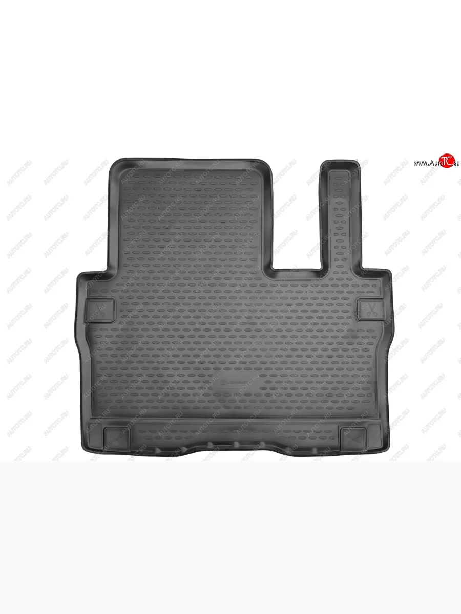 Коврик в багажник (длинная база, чёрный, полиуретан) Element  CITROEN SpaceTourer (2016-2022), Peugeot Traveller (2016-2024)  в Керчи Республика Крым
