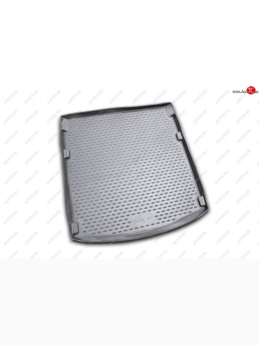 Коврик в багажник (полиуретан, серый) Element Audi A4  B8 (2007-2015) дорестайлинг, седан, рестайлинг, седан