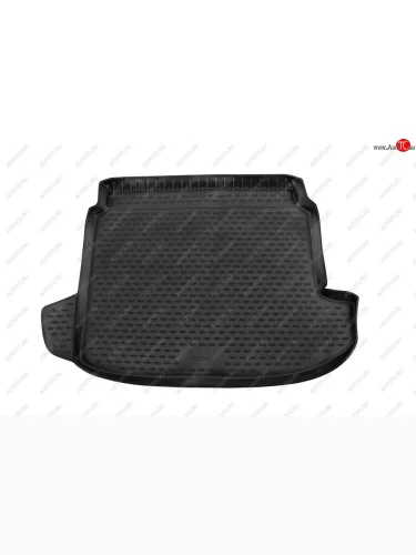 Коврик в багажник (полиуретан, чёрный) Element Chery M11 A3 хэтчбэк (2008-2017)