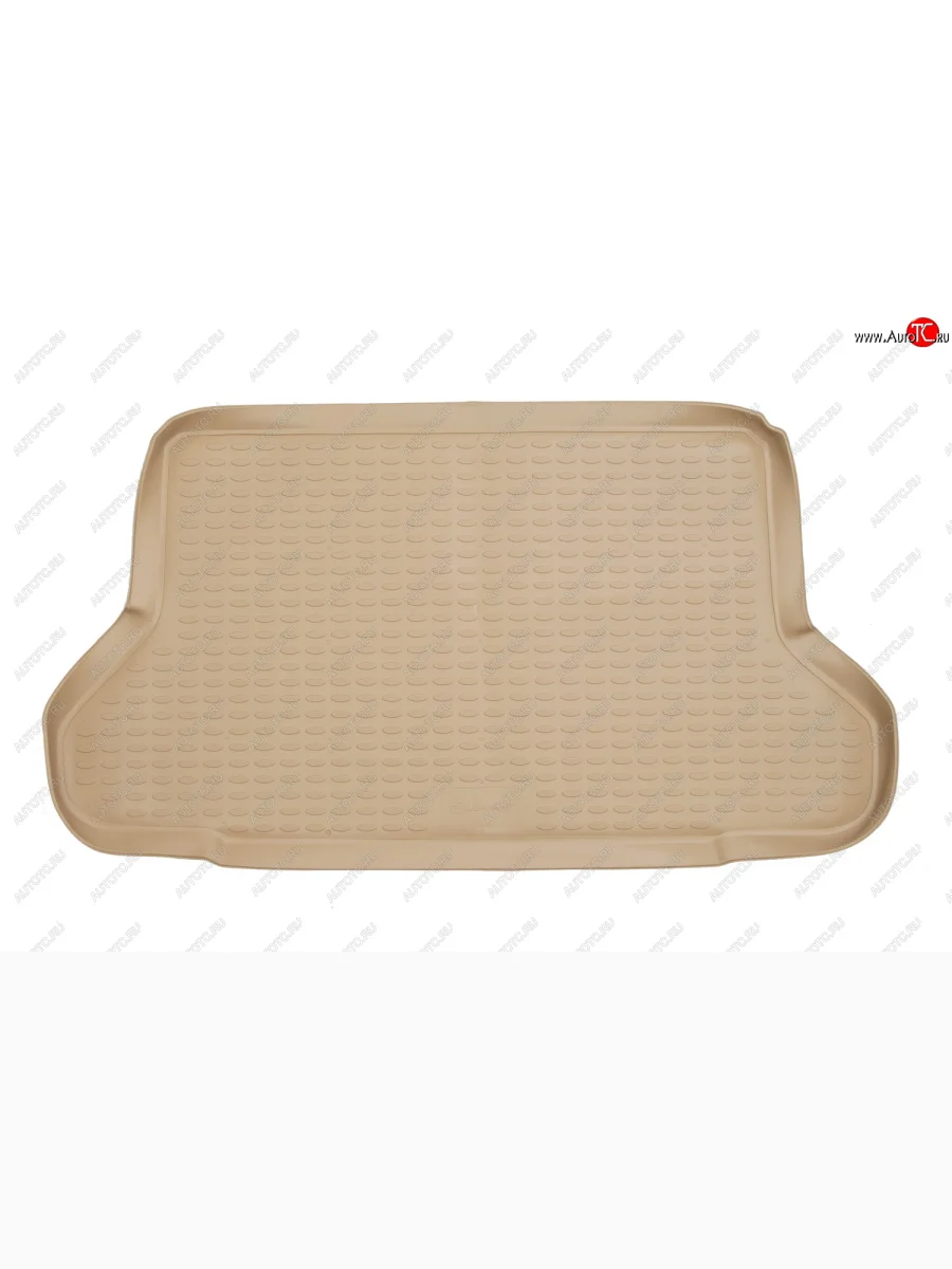 Коврик в багажник (полиуретан, бежевый) Element Chevrolet Lacetti хэтчбек (2002-2013)  в Керчи Республика Крым