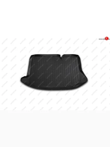 Коврик в багажник (полиуретан, чёрный) Element Ford Fiesta 6 хэтчбэк 3 дв. рестайлинг (2012-2019)