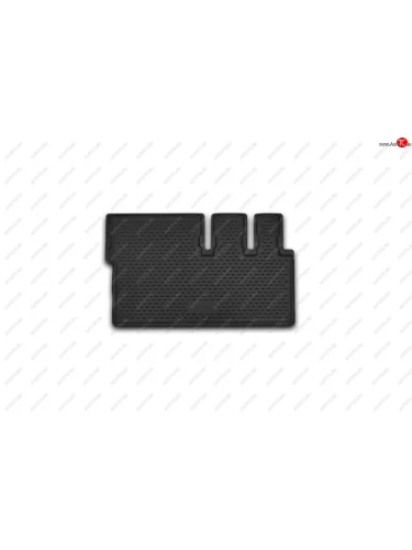 Коврик в багажник (полиуретан, короткий, чёрный) Element Ford Tourneo Custom рестайлинг (2017-2021)