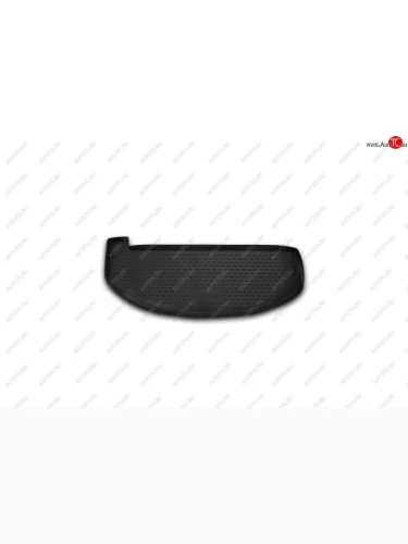 Коврик в багажник (короткий, полиуретан, чёрный) Element Hyundai Grand Santa Fe  1 DM (2013-2018) дорестайлинг, рестайлинг