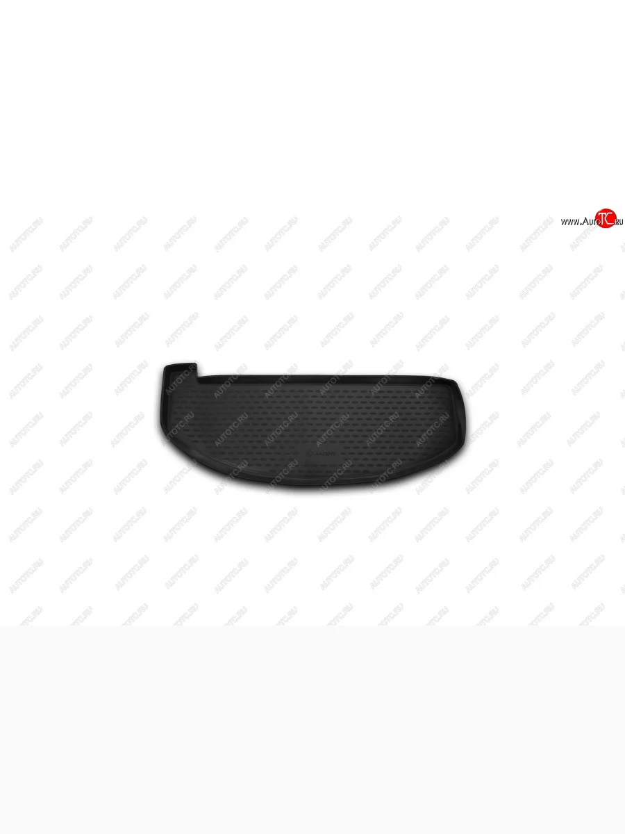 Коврик в багажник (короткий, полиуретан, чёрный) Element  Hyundai Grand Santa Fe (2013-2018) 1 DM  в Самаре Самарской области