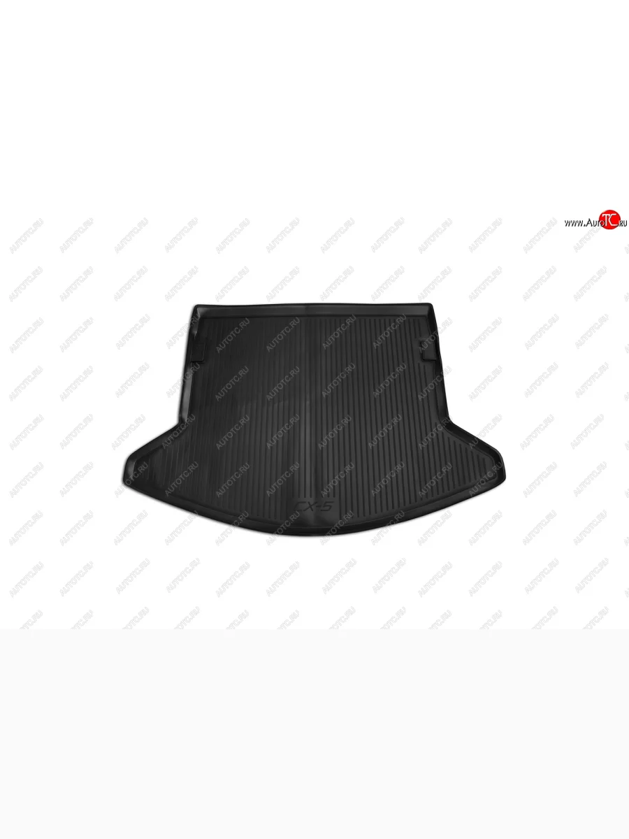 Коврик в багажник (полиуретан, чёрный) MAZDA Mazda CX-5 KF (2016-2025)  в Перми Пермском крае
