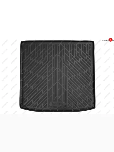 Коврик в багажник (с органайзером, полиуретан, чёрный) MITSUBISHI Mitsubishi Outlander GF дорестайлинг (2012-2014)