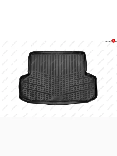 Коврик в багажник (полиуретан, чёрный) Element Ravon Nexia R3 (2016-2020)