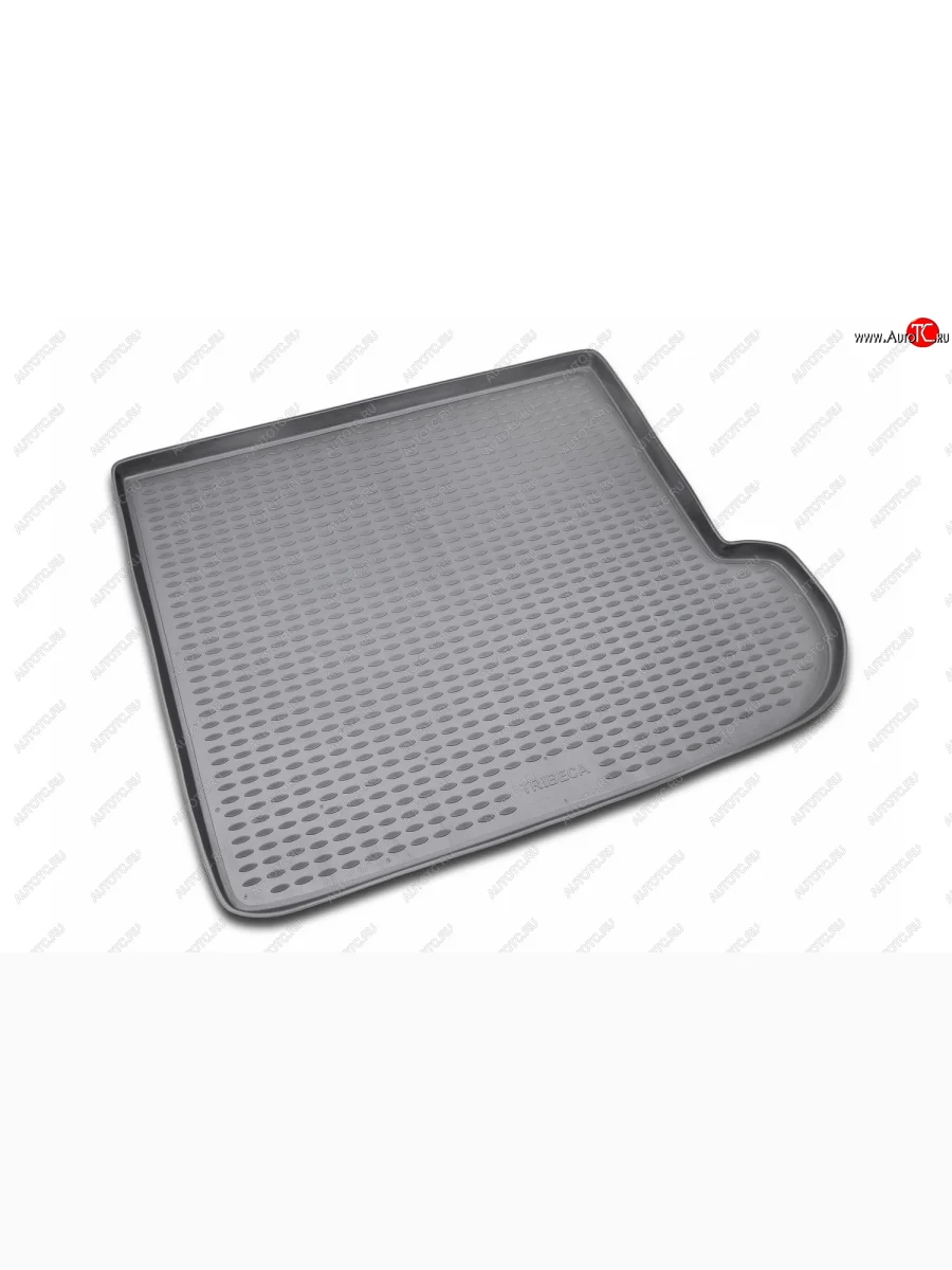 Коврик в багажник (полиуретан, серый) Element Subaru Tribeca (2005-2007)  в Перми Пермском крае
