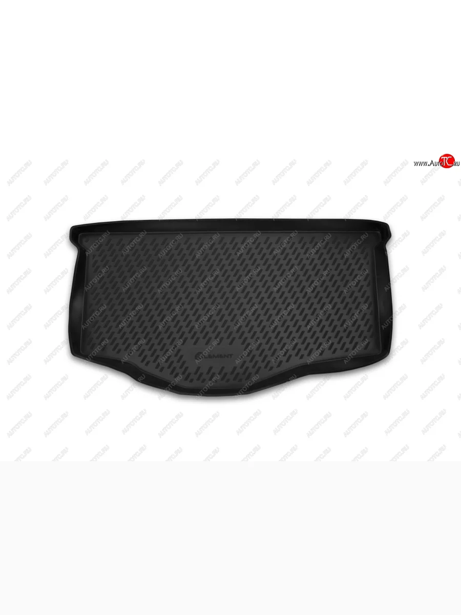 Коврик в багажник (полиуретан, чёрный) Element Suzuki Swift ZC72S дорестайлинг, хэтчбэк 5 дв. (2010-2013)  с доставкой в г. Пермь