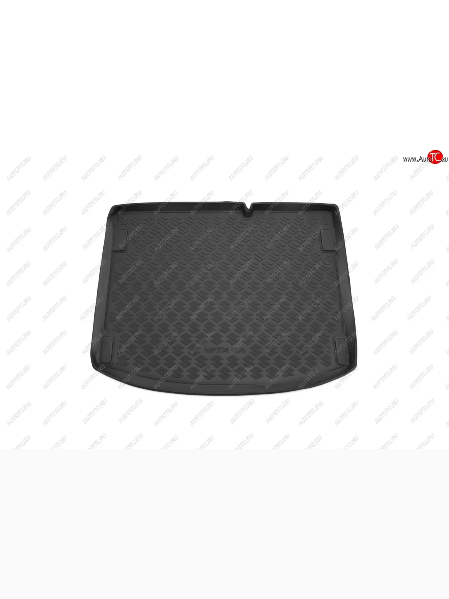 Коврик в багажник (полиуретан, чёрный) SUZUKI Suzuki Vitara LY дорестайлинг (2015-2019)  в Воронеже Воронежской области