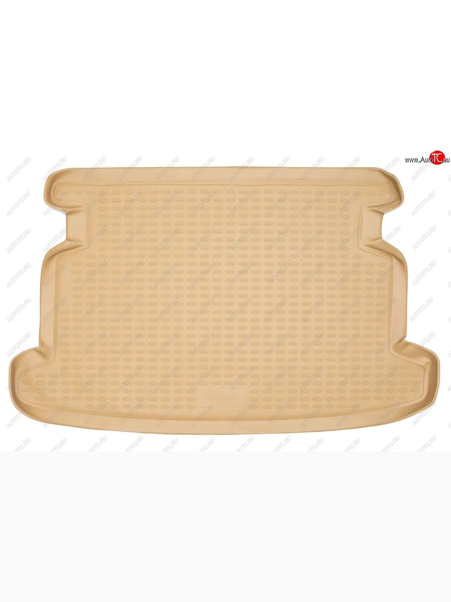 Коврик в багажник (полиуретан, бежевый) Element  Toyota Corolla (2000-2007) E120  в Самаре Самарской области