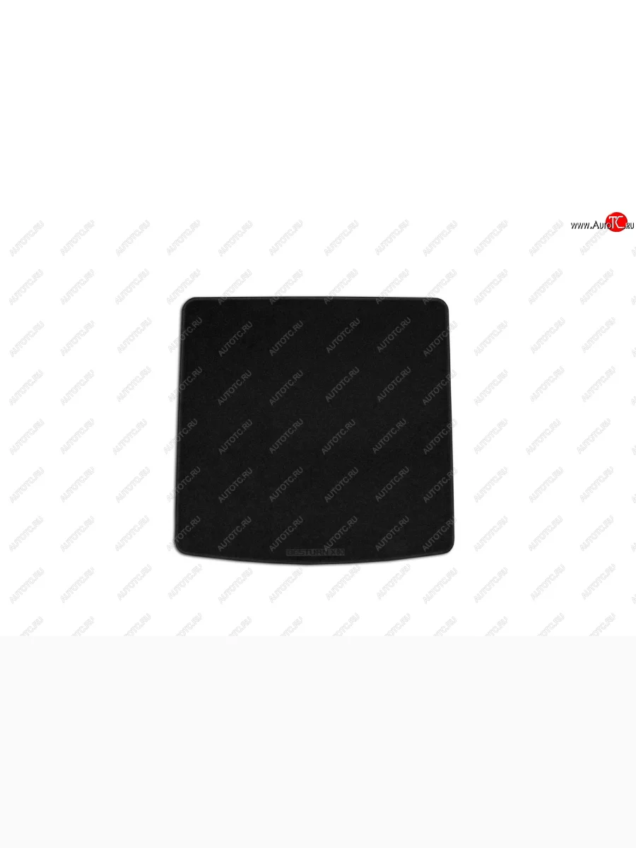 Коврик в багажник (с логотипом, текстиль, чёрный) Klever FAW Besturn X80 рестайлинг (2016-2021)  в Керчи Республика Крым
