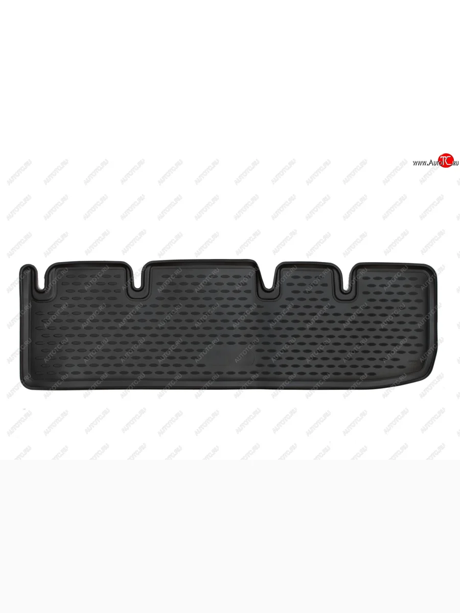 Коврик 2 ряда в салон (полиуретан, чёрный) RENAULT Renault Trafic X82 дорестайлинг (2014-2019)  в Керчи Республика Крым
