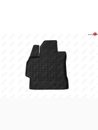 Водительский коврик в салон Element (передний левый, полиуретан, чёрный) Toyota Corolla  E140 (2007-2013) седан дорестайлинг, седан рестайлинг