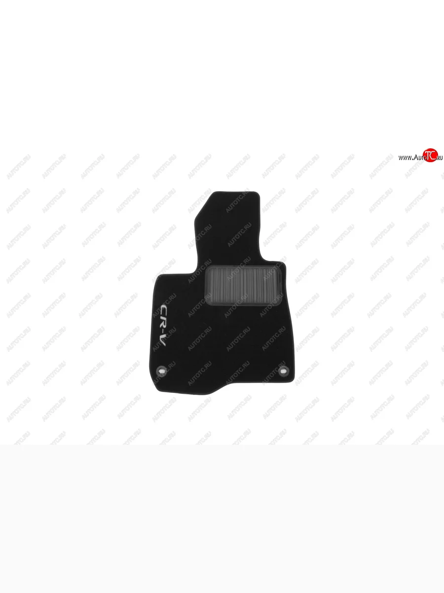 Коврик в салон Klever Premium (передний левый, текстиль, чёрный) Honda CR-V RW,RT дорестайлинг (2016-2020)  в Керчи Республика Крым