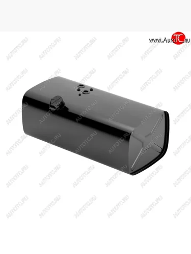 Бак топливный (400 л/530x650x1315 мм) БАКОР СТАЛЬ (откидная крышка без замка, без комплектующих) КамАЗ 4308 - 6520