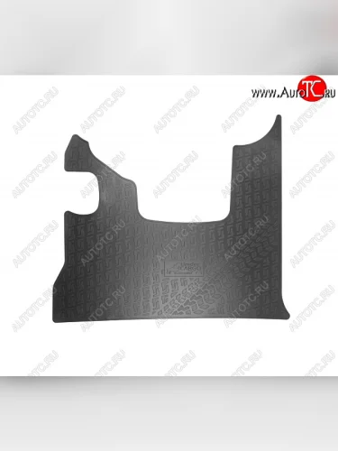 Коврик на моторный тоннель (полиуретан, чёрный) Norplast HOWO 7 (2007-2025)