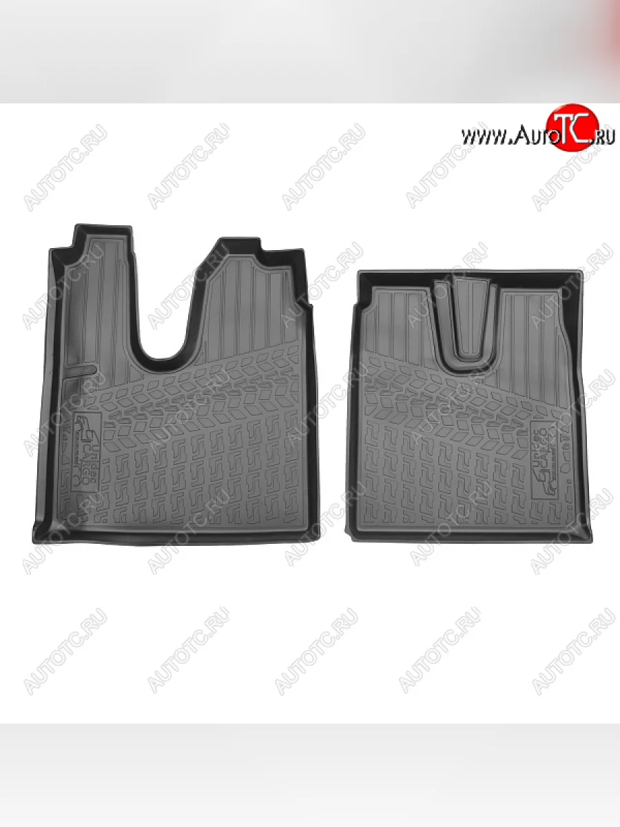Коврики в салон (полиуретан, чёрные) Norplast HOWO 7 (2007-2025)  в Керчи Республика Крым