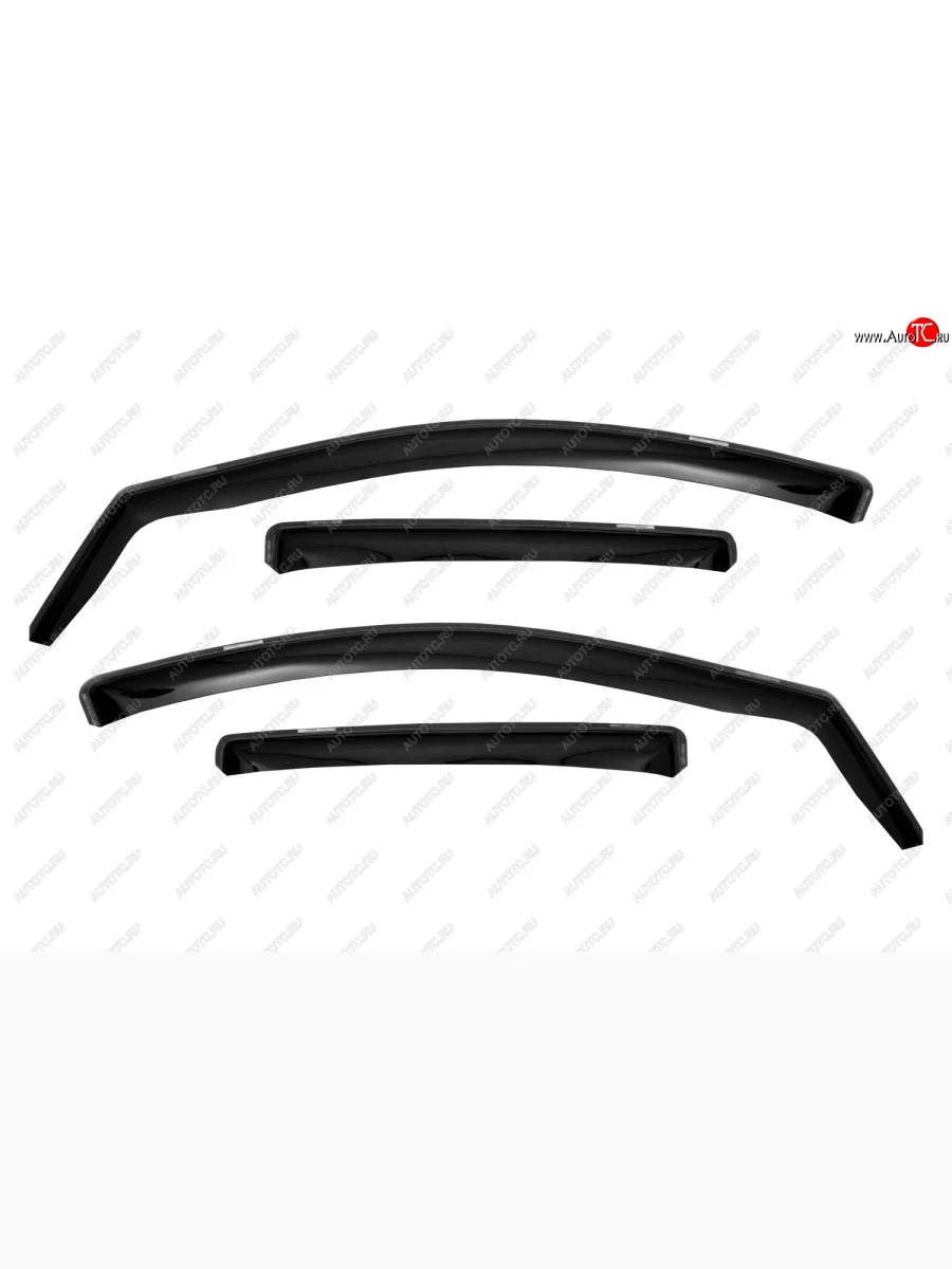 Дефлекторы окон (вставные под резинку) REIN  Chevrolet Silverado (1999-2007)  в Самаре Самарской области